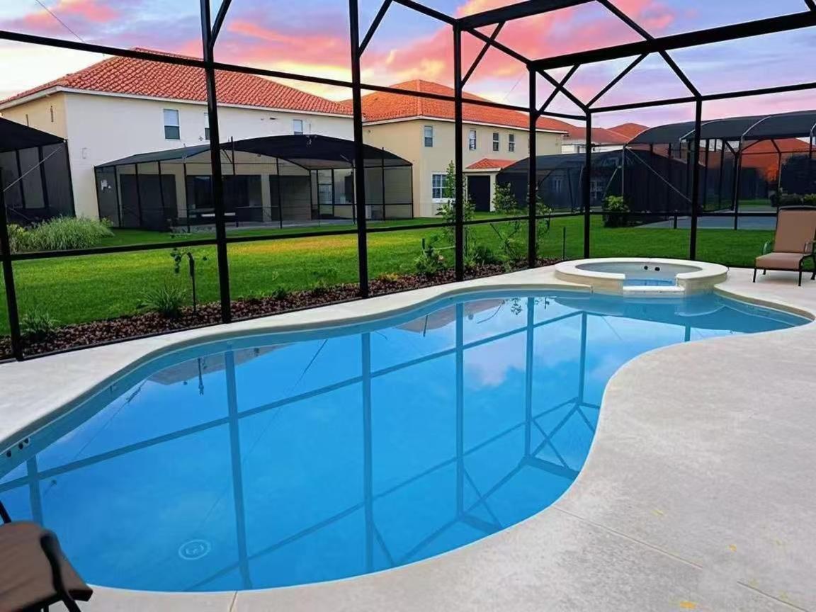 Family Retreat - Double Rms Or King Rms Shared Bath - Luxury Club-Pool Spa-Near Disney Parks With Wifi Давенпорт Экстерьер фото